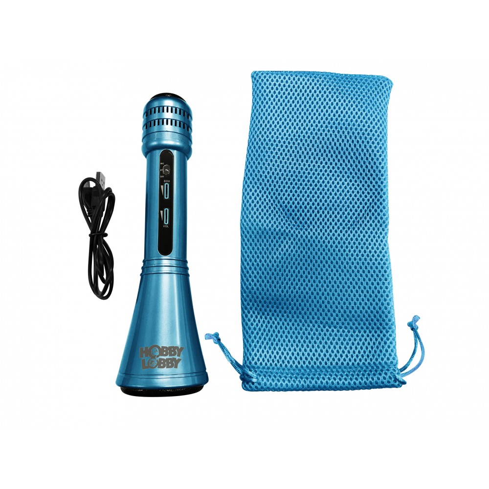Hobby Lobby Sing Along Karaoke Mic With Inbuilt Speakers and Bluetooth